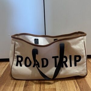 Canvas Road Trip Tote Bag